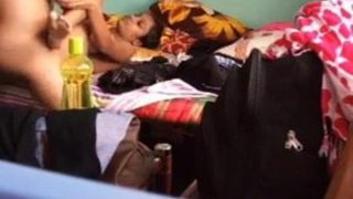 तेल लगा के चुदसी भाभी की गांद मारी