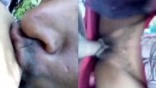 देसी बूब्स चूसने के साथ चूत की चुदाई